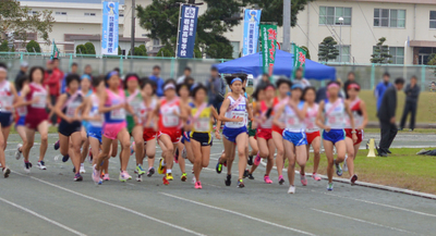 陸上部女子駅伝チーム 中国大会で4位 県予選タイムを更新し都大路へはずみ 11月18日 日 島根県立平田高等学校