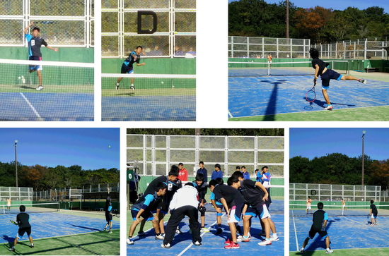 島根県高等学校テニス新人大会・団体の部の結果（１１月３日、石見海浜公園）