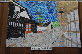 １年クラス展示