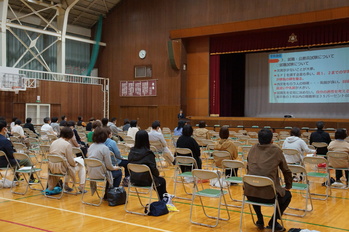 ３年進路説明会