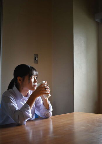 明日を見つめて