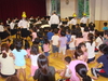 吹奏楽部が平田保育所で訪問演奏を行いました。 （ ９月１３日(金) ）4